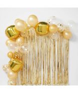 Spritz™ 48ct Balloon Arch Garland Décor Kit with Backdrop Gold - $242.21 MXN