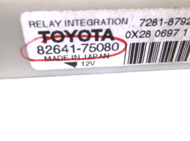 LEXUS CT200H/PRIUS /RELAY INTEGRATION MODULE/BOX image 2