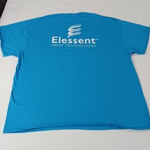 Port & Company AICHE CENTRAL FLORIDA Men's Blue Cotton Graphic T-Shirt Size 3XL image 2