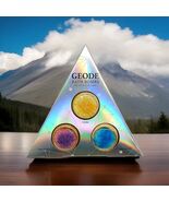 ( LOT 2 ) SpaLife Geode Bath Bomb 3pc Set Citrine, Rose Quartz &amp; Aquamar... - $544.63 MXN