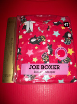 Joe Boxer Baby Clothes 4T Toddler Sleepwear Red Penguin Pajama Sleeper P... - $9.49