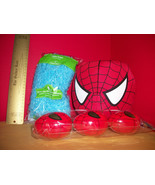 Spiderman Easter Basket Kit Face Plush Spider Man Halloween Tote Spidey ... - $32.46 CAD