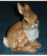 Kaiser W Germany Rabbit Collectible Figurine Painted Bisque 527 Christma... - $29.09