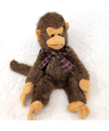 Boyds Bears Finster the Monkey Jointed Brown 11&quot; Ape Chimp Stuffed Vtg R... - $7.19