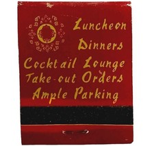 Ken Chin&#39;s Chinese Polynesian Restaurant Matchbook Vintage Closed Unused... - $19.99