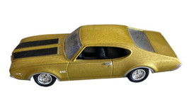 High Speed Brand 1969 OLDSMOBILE 442 Car 1:64 - Gold w Black Stripes - $14.90