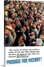 WW2 World War 2 Propaganda Poster Art Print Metal Sign 12x8in Vintage Ol... - $34.85 CAD