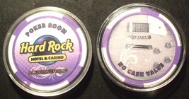 (1) Hard Rock CASINO CHIP - Albuquerque, New Mexico - Poker Room - Purpl... - £6.26 GBP