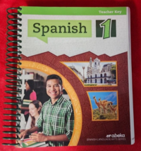 Abeka A Beka Book Spanish 1 Textbook 1st Edition 9-12th Teacher Key 37800301 - $71.24