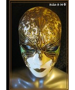 Amazing VENETIAN MASK from the Masters in ITALY - Handcrafted Masterpiece - $125.00