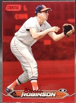 2024 Stadium Club Brooks Robinson #61 Red Foil Baltimore Orioles - £0.77 GBP