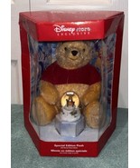 Winnie The Pooh Plush w/ Snow Globe Special Ed. Disney Store Exclusive 2... - $33.22 CAD