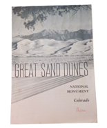 1950 Great Sand Dunes National Monument US Park Service Brochure Map Ari... - £22.25 GBP