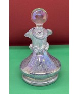 Gibsons Signed Art Glass 2002 Perfume 5&quot; Tall Bottle With Stopper - $67.84 CAD