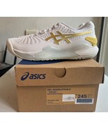 Asics Gel-Resolution 9 Men&#39;s Tennis Shoes Sports Shoes 2E White NWT 1043... - $256.60 CAD