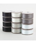 SuperBobs Polyester M-Style Bobbin 12 Pack Monochrome - $28.52 CAD