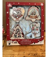 Disney Mickey and Friends Holiday Metal Christmas Ornament Set New with Box - €34,72 EUR