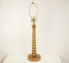 Table/Desk Lamp ~ Stacked Rings w/Antique Gold Finish (No Shade) #2840220 - £39.12 GBP