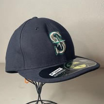 Seattle Mariners Hat Cap Mens Fitted New Era 5950 59Fifty MLB PNW On Field Logo - £11.10 GBP