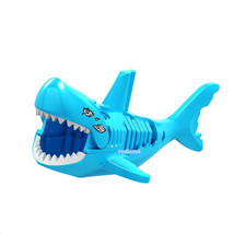 Phantom Blue Shark Pirates of the Caribbean Lego Compatible Minifigure Bricks - £3.54 GBP