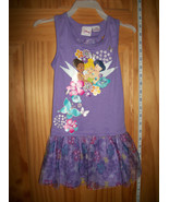 Disney Fairies Baby Clothes 24M Infant Tinkerbell Purple Dress Tink Tink... - $19.47 CAD