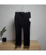 New NYDJ Women’s 14 Black Marilyn Pull-On Straight Jeans Lift Tuck Ankle... - $62.52 CAD