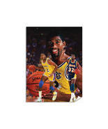 Earvin Magic Johnson LA Los Angeles Lakers NBA Basketball Player Art Pri... - $34.67 CAD+