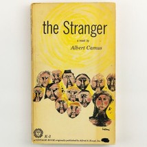 The Stranger by Albert Camus 1960 Printing Vintage Classic Novel Paperback Book