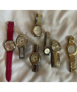 WATCH LOT OF 7 Not Tested JAPAN MOVEMENT, Watch It, Concepts, Singapore ... - $44.57 CAD