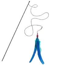 GO CAT DA BIRD FEATHER WAND ROD INTERACTIVE TEASER TOYS 36 inch pull apart - $277.82 MXN+