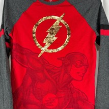 The Flash DC Comics Boys Long Sleeved Crew Neck T-Shirt Size XL - £9.00 GBP