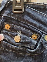 True Religion Women&#39;s Blue Denim Cotton Flat Front Skinny Leg Jeans Size 27 - $45.00