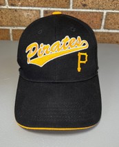 Pittsburgh Pirates Fan Favorite Strapback Adjustable Hat Cap MLB Black - £12.02 GBP