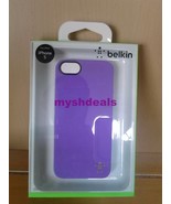 Belkin Grip Neon Glo Case / Cover for iPhone 5 and 5S (Purple) - £7.03 GBP