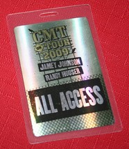 Jamey Johnson 2009 Cmt Concert Tour All Access Laminated Pass Country Music - £15.68 GBP