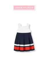 JANIE AND JACK Girls Holiday &quot;Fourth of July&quot; Collection Dress New Size 5 - $50.63