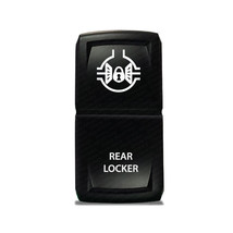 CH4x4 Rocker Switch V2  Rear Locker Symbol - Vertical - White LED - £13.44 GBP