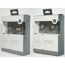 NEW Threshold Satin Nickel Finish 10 Pack Knob Set for Drawer/Cabinet Door - £23.97 GBP