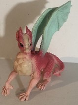 Schleich Pink Dragon With Green Wings Figure Toy T6 - £12.65 GBP
