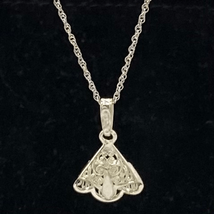 AJA Sterling 925 Silver Pendant &amp; Chain - £38.88 GBP