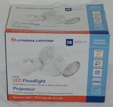 Lithonia Lighting 271FEH HGX LED Floodlight Adjustable Lumens Dusk To Dawn image 5