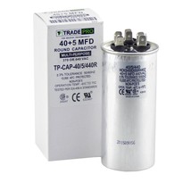 40/5 MFD Multi-Purpose 440 or 370 Volt Round Run Capacitor Replacement T... - $34.06