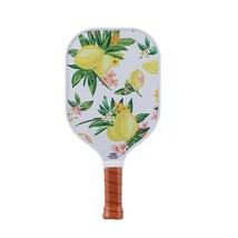 Double Sided Pickleball Paddle - Lemon/Pink Dash - $18.71
