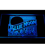 Blue Moon Beer Illuminated Led Neon Sign, Home Decor, Bar, Pub, , Lights... - £20.77 GBP+