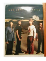 Jon Bon Jovi Poster 2 Sided Promo John - $27.14