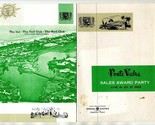 Ponte Vedra Inn Brochures Florida 1964 General Electric Sales Award Party - $24.72