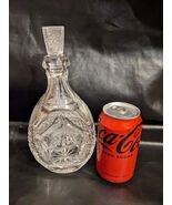 Raro Abp Libbey Brillante Taglio Vetro Pinch Decanter Mais Grano Whisky ... - $44,377.30 MXN