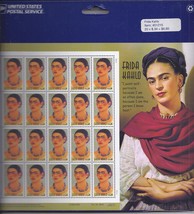 FRIDA KAHLO  (USPS) .34 c Stamp Sheet 20 - £15.65 GBP