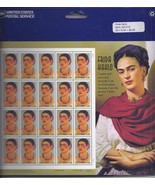 FRIDA KAHLO  (USPS) .34 c Stamp Sheet 20 - £15.77 GBP