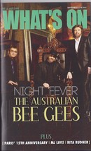 Australian Gee Gees @ WHATS ON Las Vegas Magazine SEPT 2014 - £1.55 GBP